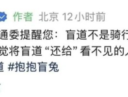 在盲道上演戏的网红坑了1700万真盲人